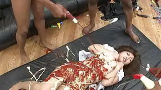 Ella tiene la oportunidad de tener sexo con todo el placer.
